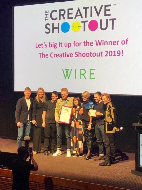 wire win 2019 creative shootout