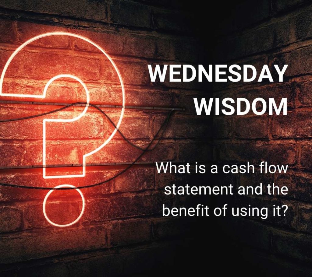 What is a cash flow statement, and the benefit of using it?